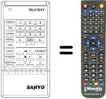 Télécommande équivalente RC 317