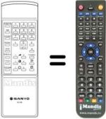 Télécommande équivalente RC 347