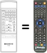 Télécommande équivalente RC 348