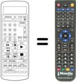 Télécommande équivalente RC 400FS