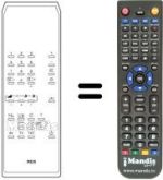 Replacement remote control RC 5