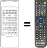 Télécommande équivalente RC 510