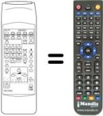 Replacement remote control RC 51331