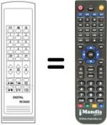 Télécommande équivalente RC 5420