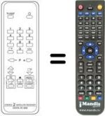 Télécommande équivalente UFD 40