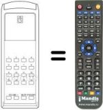 Replacement remote control RC 60