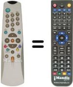 Télécommande équivalente Inno Hit IH 905 T