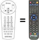 Replacement remote control RC 8246 / 00