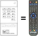 Télécommande équivalente RC 96