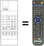 Replacement remote control RCS 6280