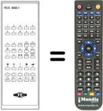 Replacement remote control RCS 9082.1