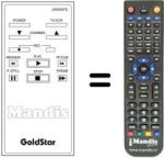 Télécommande équivalente LG RL 42 E