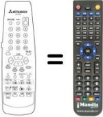 Télécommande équivalente RM 05409