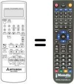 Télécommande équivalente RM 16-36605