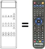 Replacement remote control Magnadyne RM 215