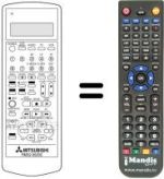 Télécommande équivalente RM 32-36202