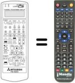 Télécommande équivalente RM 36203