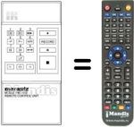 Télécommande équivalente RMC-862