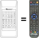 Télécommande équivalente RMC 35