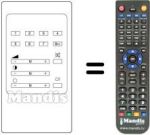 Télécommande équivalente RRMCG 0063