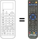 Télécommande équivalente RRMCG 0552 CESA