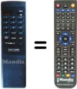 Télécommande équivalente SRX 330