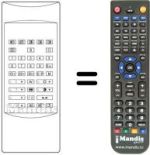 Télécommande équivalente Imperial INDA 70 D 75