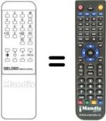 Replacement remote control Geloso G 14130