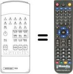 Télécommande équivalente TC 3