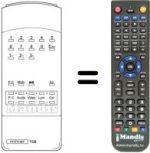 Télécommande équivalente TCE
