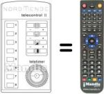Télécommande équivalente TELECONTROL II