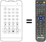 Télécommande équivalente TELECOMPUTER TRD