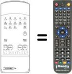 Télécommande équivalente TS