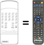 Télécommande équivalente TT 10-32