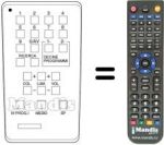 Télécommande équivalente TT 99