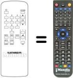 Télécommande équivalente UFD 200