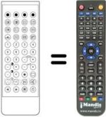 Télécommande équivalente Waltham CT 1420 F