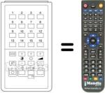 Télécommande équivalente FB 5026