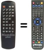 Replacement remote control VS-9700 CI