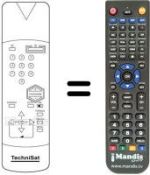 Replacement remote control WEIMAR 1