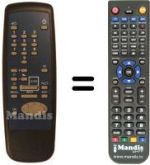 Replacement remote control EMME ESSE DRX 900