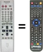 Télécommande équivalente National DMRE-50