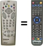 Télécommande équivalente Hifivox DTH 6000