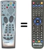 Télécommande équivalente Hifivox DTH 5400
