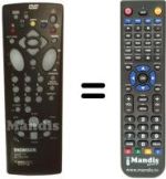 Télécommande équivalente Hifivox DTH 4000