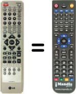 Télécommande équivalente LG LH-W 360