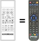 Télécommande équivalente NordMende V1005M