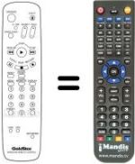 Télécommande équivalente LG 597-086G