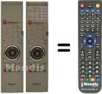 Télécommande équivalente Samsung WS32A108P