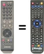 Télécommande équivalente Samsung AA5900399D